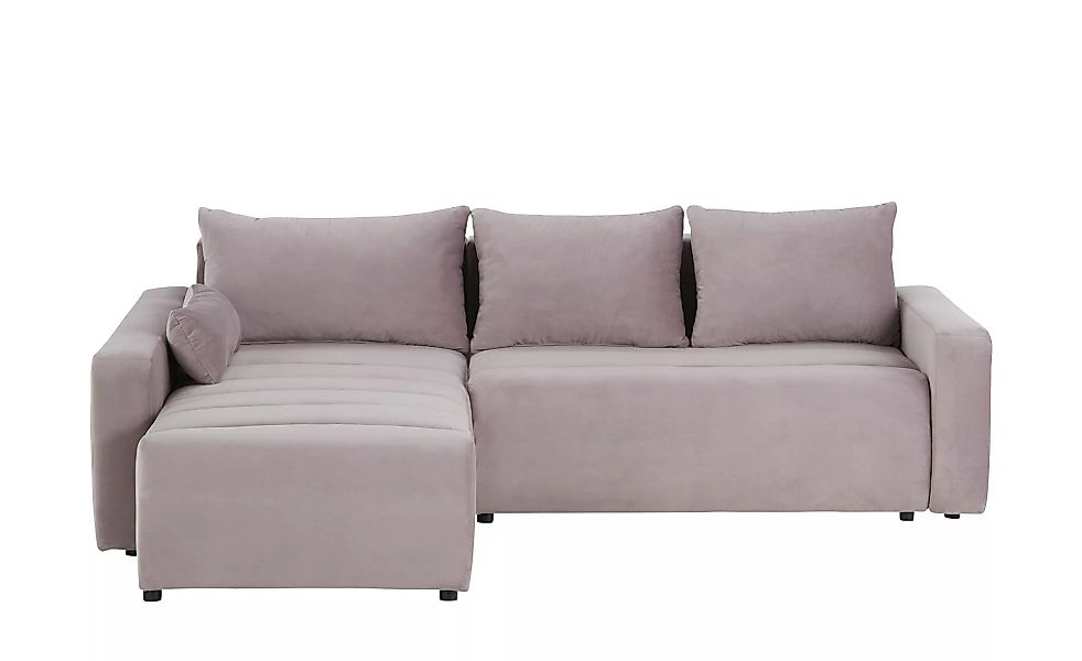 smart Ecksofa - rosa/pink - 72 cm - Polstermöbel > Sofas > Ecksofas - Möbel günstig online kaufen