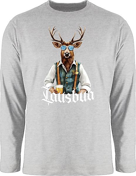 Shirtracer Rundhalsshirt Lausbua Lausbub Schlawiner Lauser günstig online kaufen