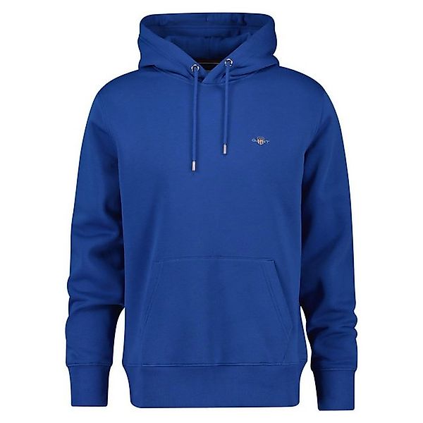 Gant Sweatshirt Herren Sweatshirt Baumwolle REGULAR SHIELD HOODIE günstig online kaufen