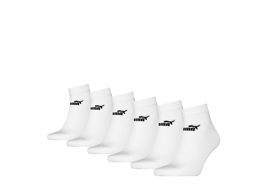 PUMA Sportsocken PUMA Unisex Elements Quarter Socken knöchelhoch 6er Pack ( günstig online kaufen