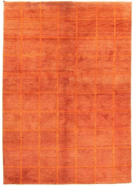 morgenland Wollteppich »Gabbeh - Indus - 240 x 170 cm - rost«, rechteckig günstig online kaufen