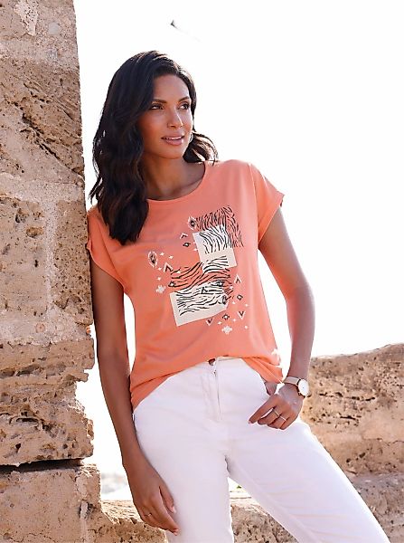 Classic Basics Rundhalsshirt "Rundhals-Shirt" 1 Stk. tlg. günstig online kaufen