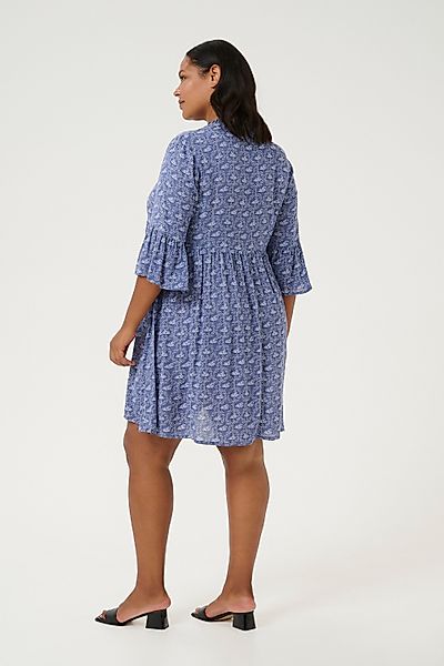 KAFFE Curve Blusenkleid Kleid KClaurena Große günstig online kaufen