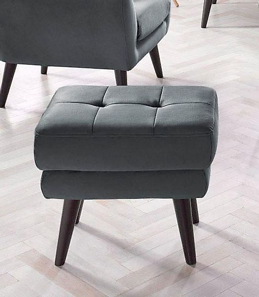 Home affaire Hocker "Hemmink" mit Knopfheftung günstig online kaufen