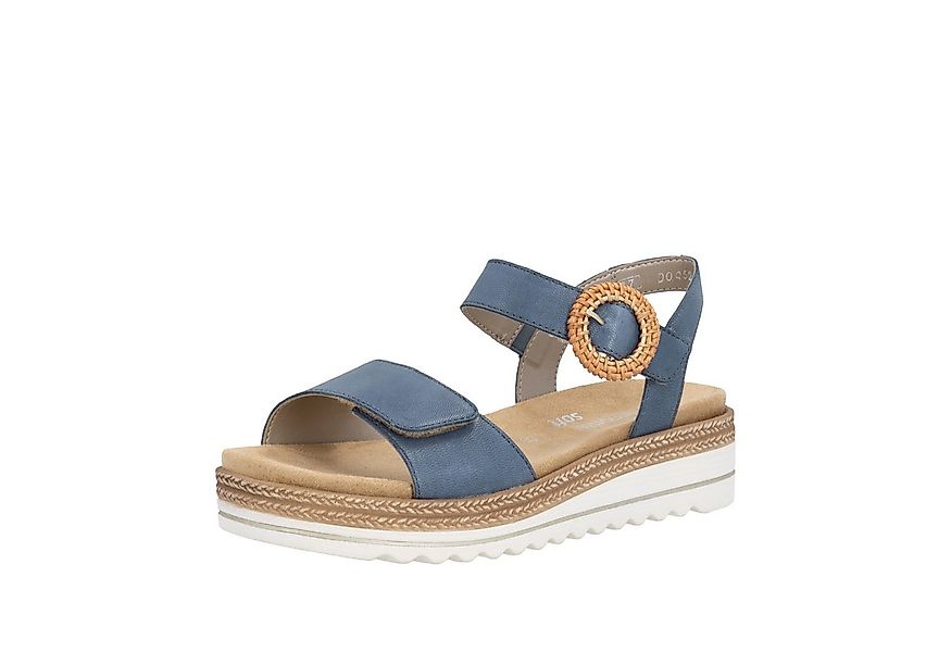 Remonte Keilsandalette Sommerschuh, Riemchensandale mit praktischen Klettve günstig online kaufen