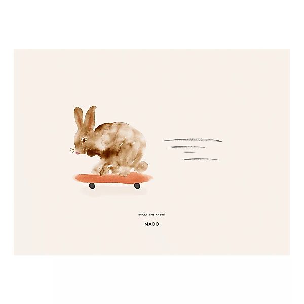Rocky the Rabbit Poster 30 x 40cm günstig online kaufen