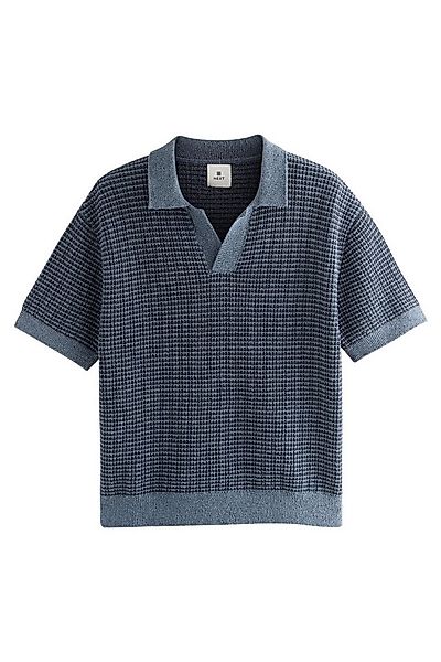 Next Poloshirt Regular Fit Kurzarm-Poloshirt mit Randstreifen (1-tlg) günstig online kaufen