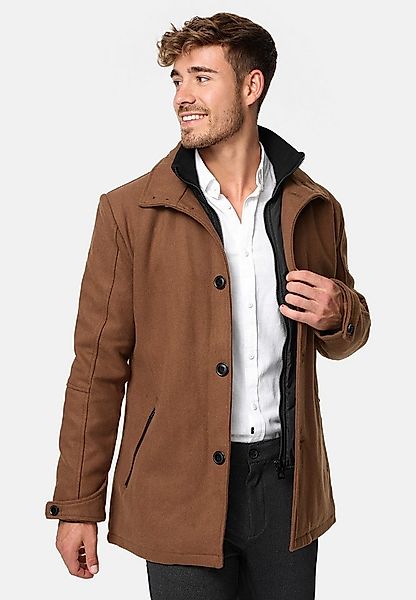Indicode Wintermantel Herren Brittany Mantel Winter Herrenmantel mit wattie günstig online kaufen