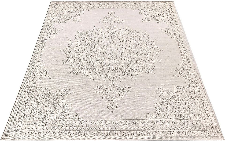 Paco Home Teppich Rimini 412, rechteckig, Höhe: 4 mm, Flachgewebe, Uni Farb günstig online kaufen