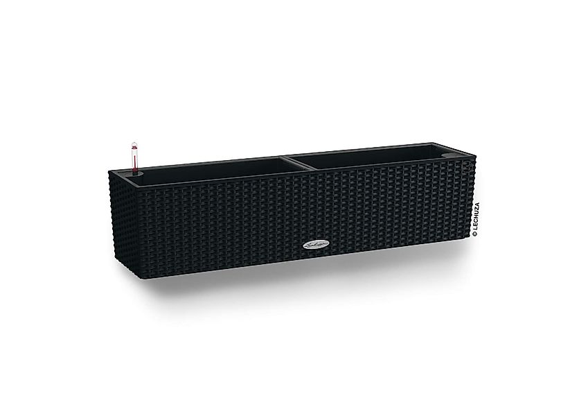 Lechuza® Balkonkasten Balconera Cottage 80 graphitschwarz günstig online kaufen