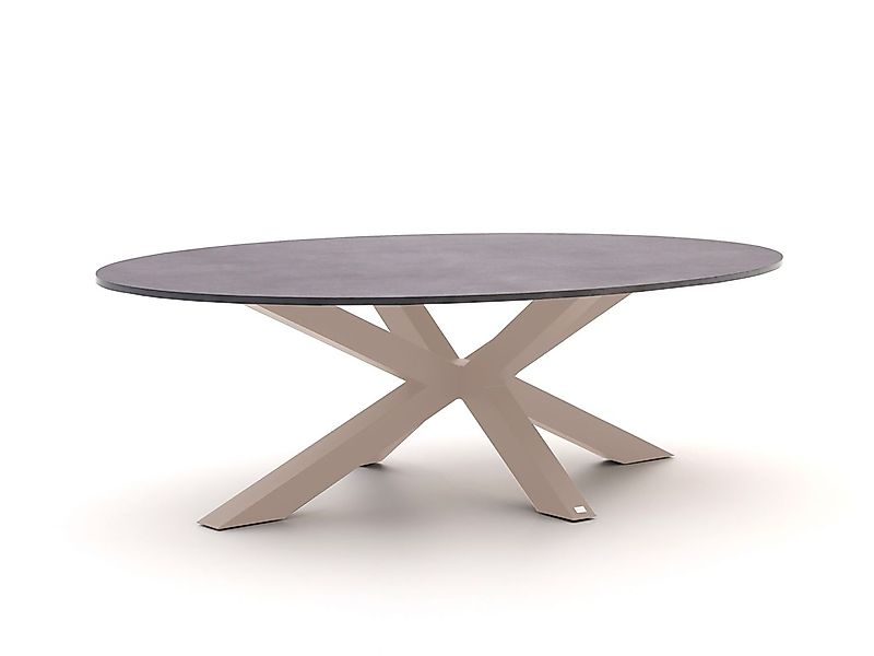 Bellagio Induno Ellips Low Dining Gartentisch 240x120 cm günstig online kaufen