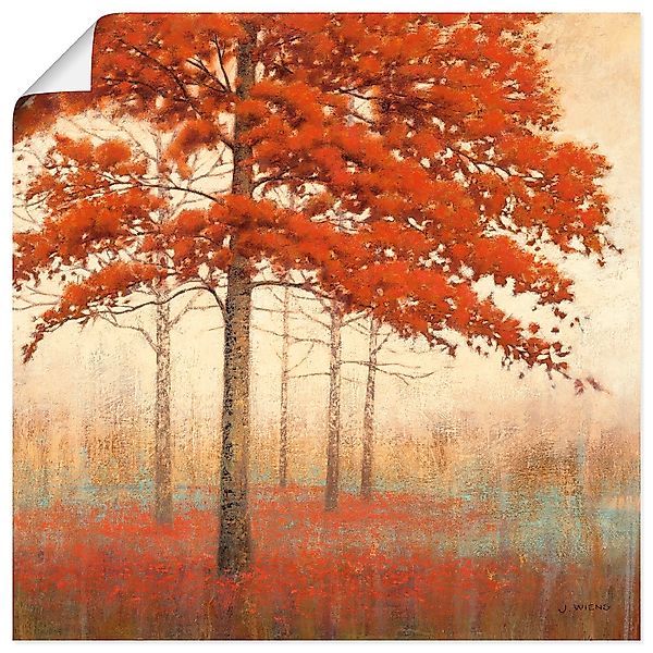 Artland Wandbild "Herbst Baum II", Bäume, (1 St.), als Leinwandbild, Poster günstig online kaufen