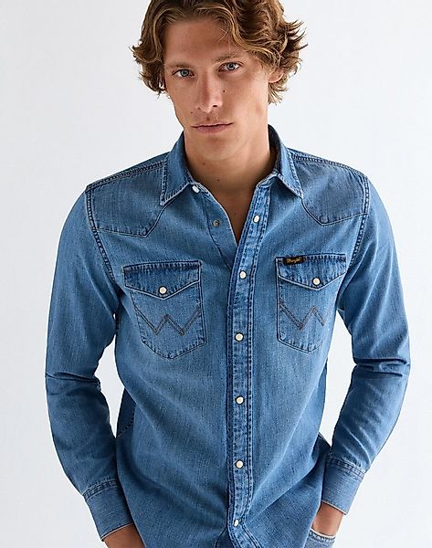 Wrangler Langarmhemd WESTERN SHIRT günstig online kaufen