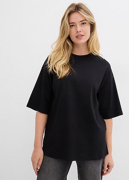 bonprix Longshirt Oversized Schnitt, Halbarm, für Frühling und Sommer günstig online kaufen