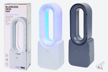 NORTEC Tischventilator Rotorloser Tischventilator USB-C Bladeless günstig online kaufen