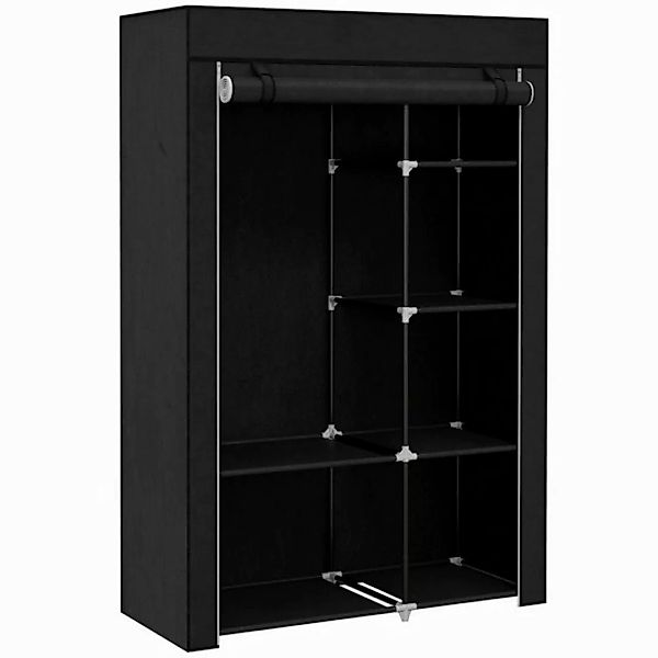 HOMCOM Kleiderschrank schwarz Polypropylen B/H/L: ca. 43x103x162,5 cm günstig online kaufen