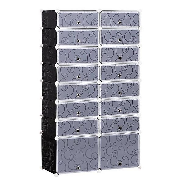 HOMCOM Schuhschrank Schuhschrank mit Stecksystem günstig online kaufen