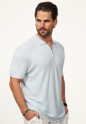 SOULSTAR Poloshirt mit Half-Zip Herren Kurzarm günstig online kaufen