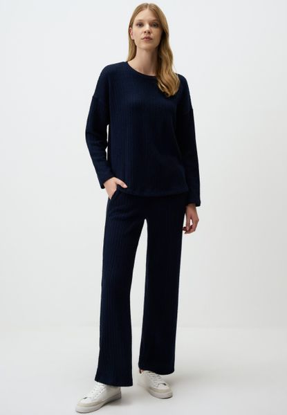 Jimmy Key Sweatshirt Gemustertes Strick-Sweatshirt Mit günstig online kaufen
