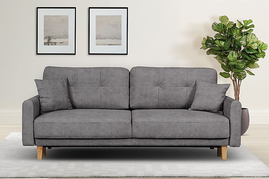 Home affaire 3-Sitzer TRIPLO optionale Schlafsofa günstig online kaufen