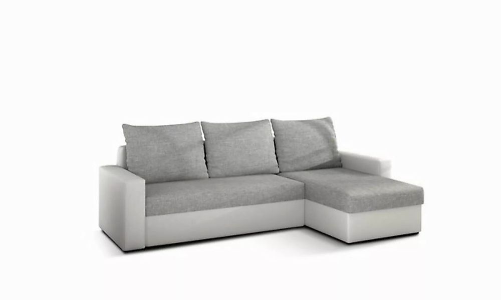 MOEBLO Ecksofa LORENO, Couch L-Form Polstergarnitur Wohnlandschaft Polsters günstig online kaufen