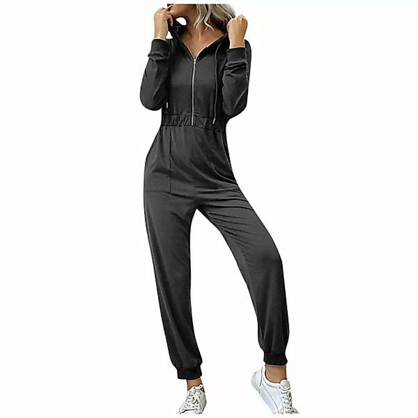 ZWY 2-in-1-Hose Damen-Kapuzenpullover mit langen Ärmeln und Reißverschluss, günstig online kaufen