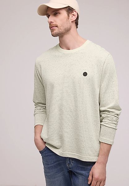 STREET ONE MEN Sweatshirt, aus reiner Baumwolle günstig online kaufen