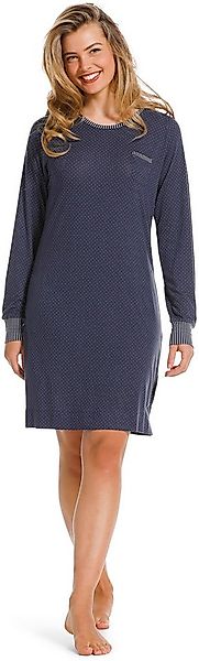 Pastunette Nachthemd Damen Nachthemd mit langem Arm (1-tlg) De Luxe günstig online kaufen