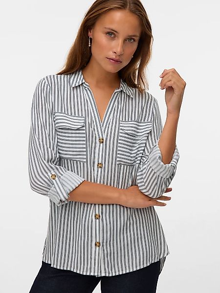 Vero Moda Hemdbluse "VMBUMPY L/S SHIRT NEW WVN GA NOOS" günstig online kaufen