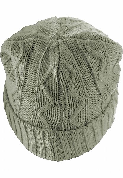 MSTRDS Beanie "MSTRDS Unisex Beanie Cable Flap" 1 Stk. günstig online kaufen