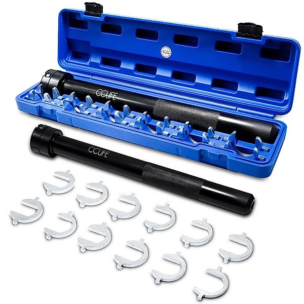 CCLIFE 13tlg Spurstangen Innenwerkzeug Set mit 12 Adaptern und 1/2 Zoll Ant günstig online kaufen