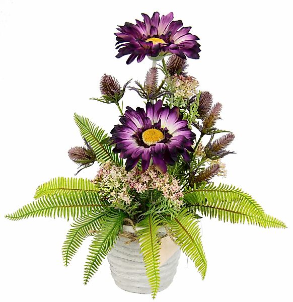 Kunstblume Arrangement aus Gerbera im Topf günstig online kaufen