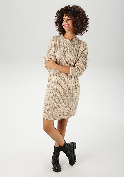 Aniston CASUAL Strickkleid im trendigen Muster-Mix günstig online kaufen