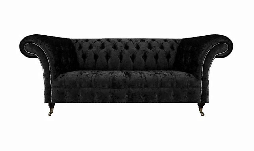 JVmoebel 3-Sitzer Luxus Dreisitzer Sofa Couch Wohnzimmer Chesterfield Stoff günstig online kaufen