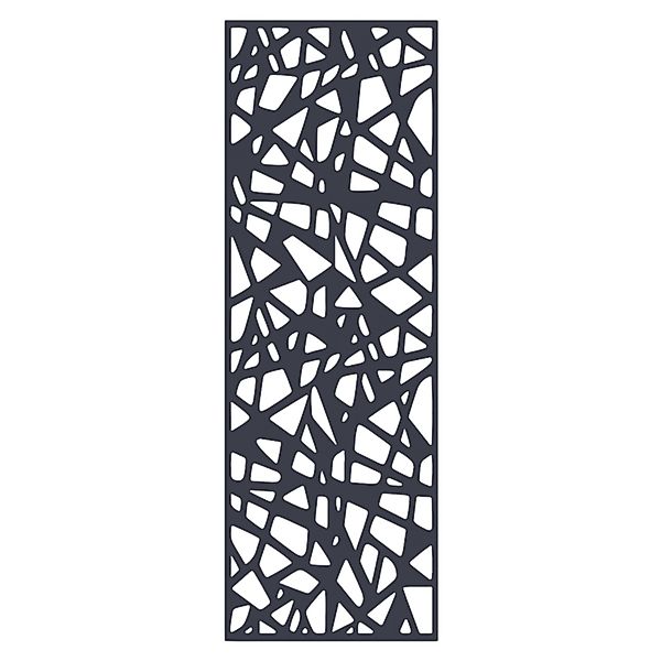 GartenLand Designelement Scalea ca. 60x174 cm Aluminium Anthrazit günstig online kaufen