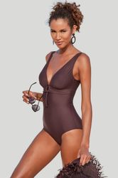 s.Oliver Badeanzug "Rome" mit Zierring und Shaping-Effekt günstig online kaufen