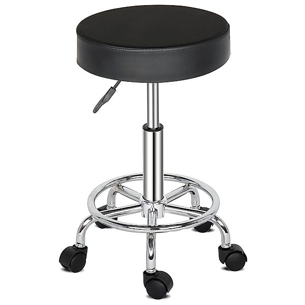 FUROKOY Hocker Runder Drehhocker, Rollhocker aus günstig online kaufen