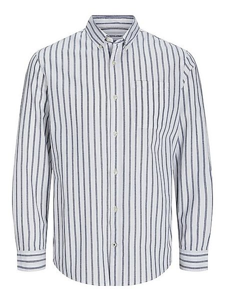 Jack & Jones Langarmhemd Einfarbiges Plus Size Übergrößen Business JJEOXFOR günstig online kaufen