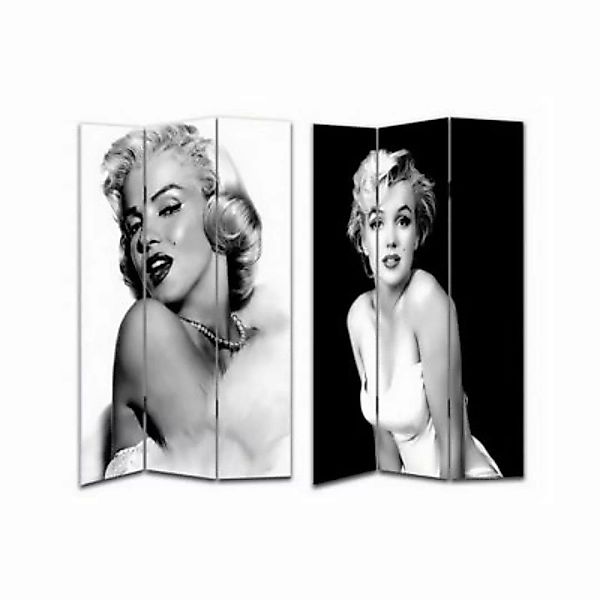 HTI-Line Paravent Marilyn Monroe schwarz/weiß günstig online kaufen