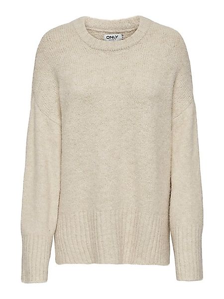 ONLY Strandpullover ONLMAGGIE LIFE LS LOOSE O-NECK CC K Birch/W. MELANGE günstig online kaufen