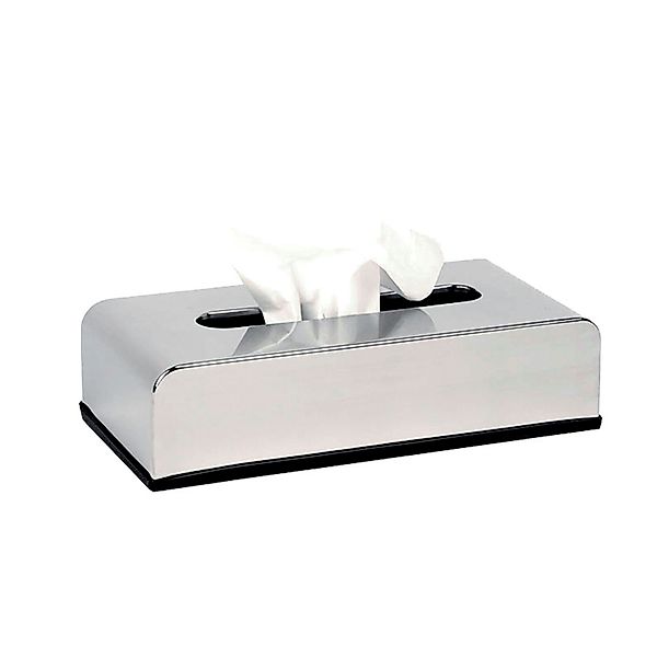 houseproud Aufbewahrungsbox Round Steel Kosmetiktücherbox günstig online kaufen