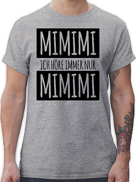 Shirtracer T-Shirt Ich höre immer nur günstig online kaufen