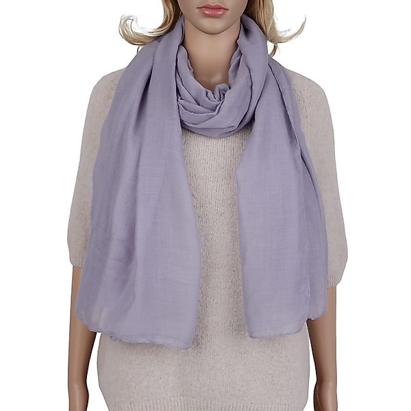 MIRROSI Modeschal weicher Unifarbe Schal 100% günstig online kaufen