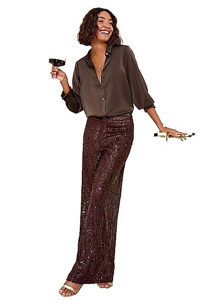 Friends Like These Hemdbluse Friends Like These Durchgeknöpfte Satinbluse ( günstig online kaufen