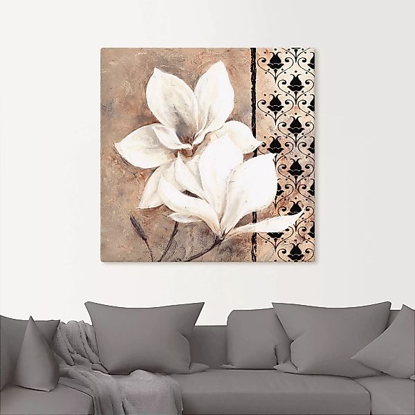 Artland Wandbild »Klassische Magnolien«, Blumenbilder, (1 St.), als Leinwan günstig online kaufen