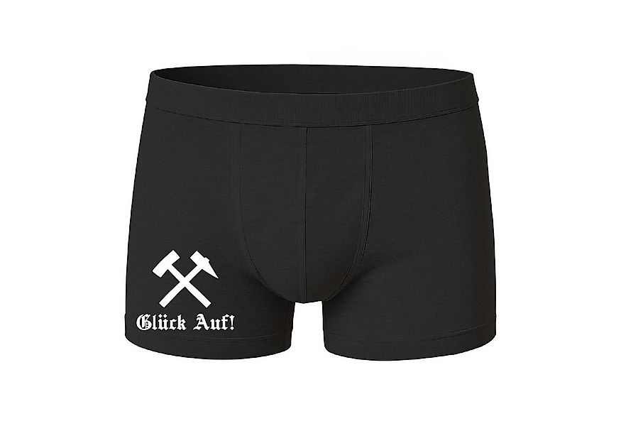 deinshirt Boxershorts Boxershorts Glück Auf mit Motiv bedruckt günstig online kaufen