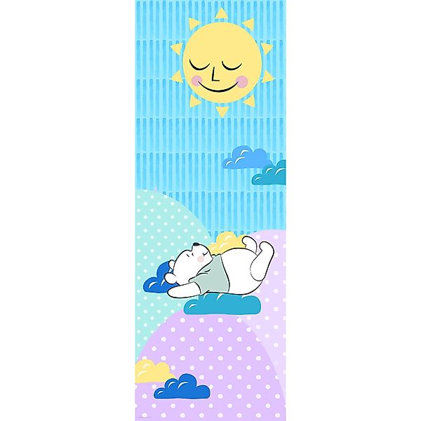 Disney Fototapete Pu Der Bär Multicolor 100 x 280 cm 610037 günstig online kaufen