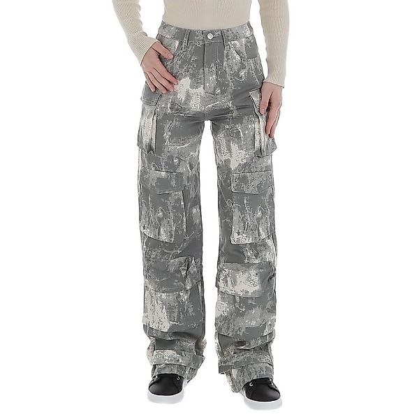 Ital-Design Cargohose Damen Freizeit (86746087) Camouflage günstig online kaufen