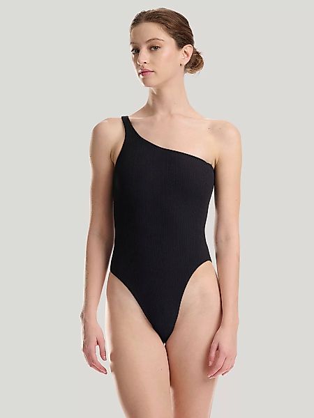 Wolford - Ultra Texture Swimsuit, Frau, black, Größe: S günstig online kaufen