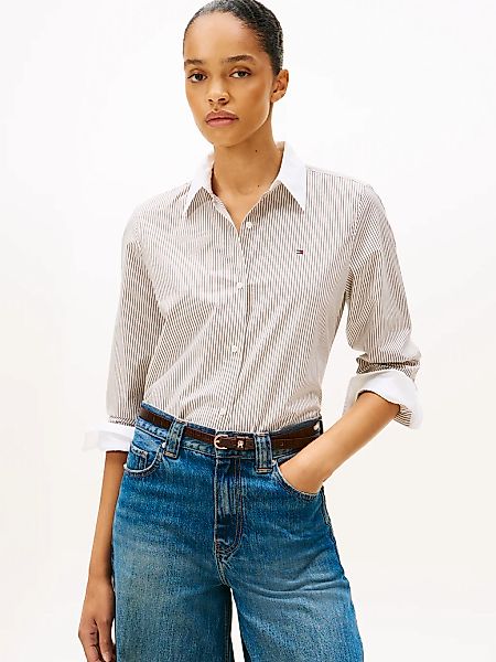 Tommy Hilfiger Shirtbluse "ESS POPLIN REGULAR SHIRT" günstig online kaufen